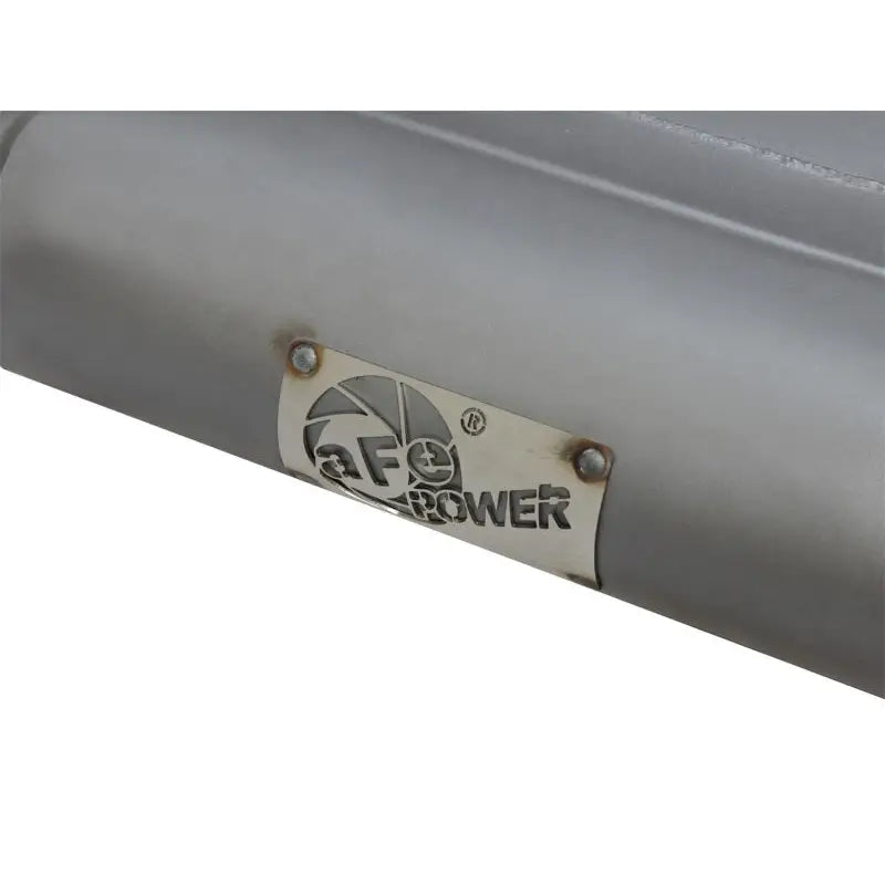 aFe 49-08046 aFe Scorpion Exhaust System Axle Back Aluminized Hi-Tuck 07-17 Jeep Wrangler JK V6 3.6/3.8L