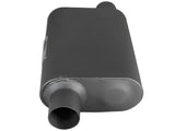 aFe Scorpion Replacement Alum Steel Muffler 2-1/2in In/Out Baffled Offset/Offset 13inL x10inW x4inH - Truck & Automotive