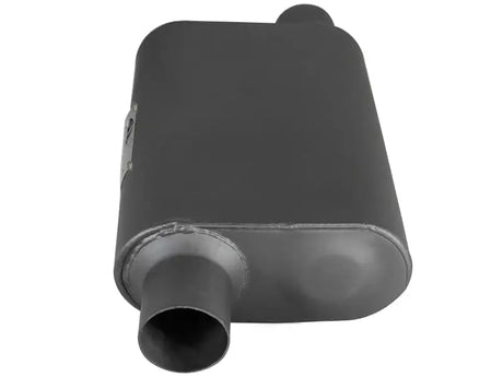 aFe Scorpion Replacement Alum Steel Muffler 2-1/2in In/Out Baffled Offset/Offset 13inL x10inW x4inH - Truck & Automotive