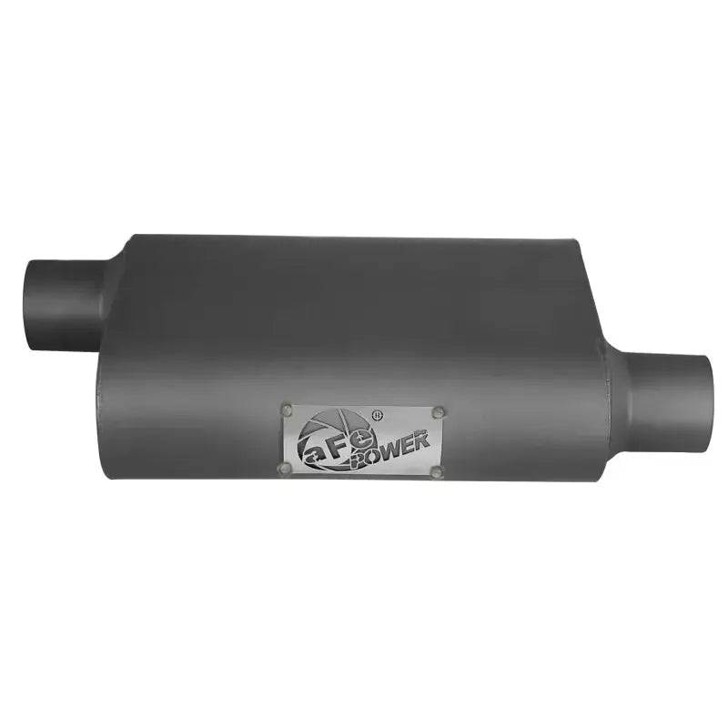 aFe Scorpion Replacement Alum Steel Muffler 2-1/2in In/Out Baffled Offset/Offset 13inL x10inW x4inH - Truck & Automotive