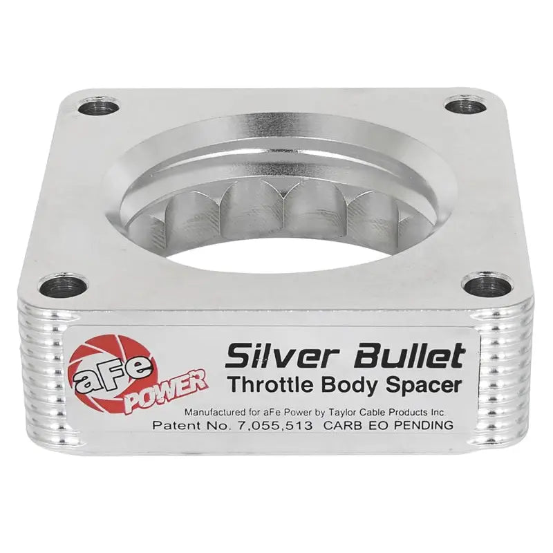 aFe 46-36007 aFe Silver Bullet Throttle Body Spacer 09-18 Nissan 370Z V6-3.7L (VQ37VHR)