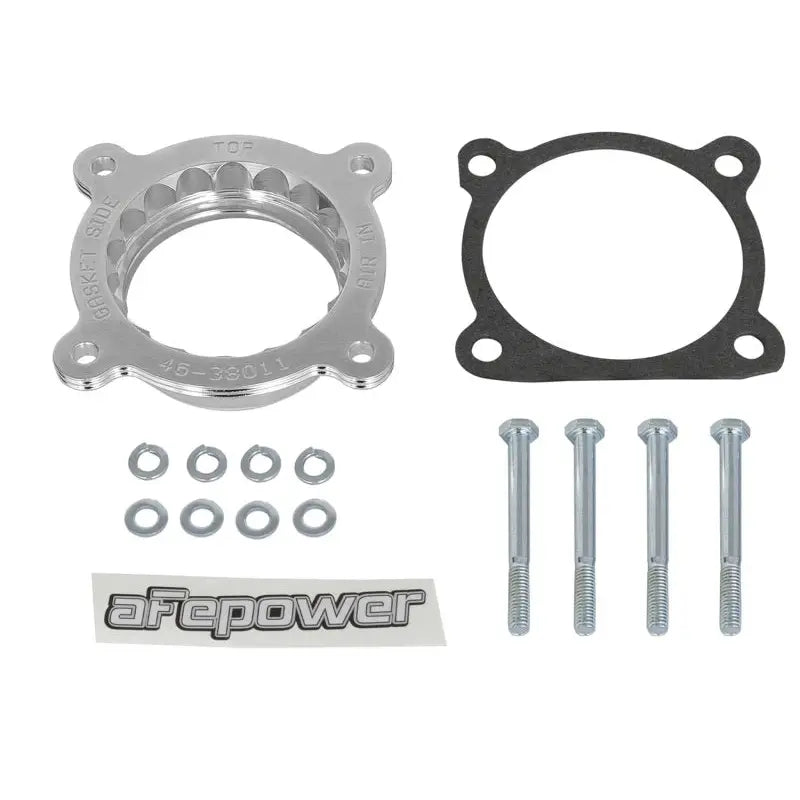 aFe 46-38011 aFe Silver Bullet Throttle Body Spacer 10-18 Toyota FJ Cruiser V6 4.0L