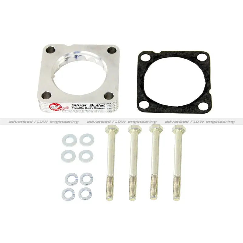 aFe 46-37001 aFe Silver Bullet Throttle Body Spacer 12 Honda Civic Si / 08-12 Honda Accord / 09-12 Acura TSX