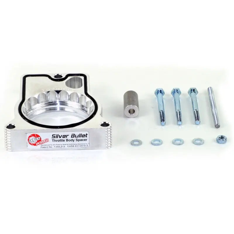 aFe 46-34005 aFe Silver Bullet Throttle Body Spacers TBS GM C/K 1500/2500/3500 96-00 V8-5.0L 5.7L
