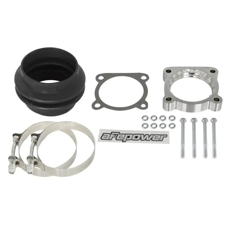 aFe 46-36004 aFe Silver Bullet Throttle Body Spacers TBS Nissan Patrol 10-16 V8-5.6L