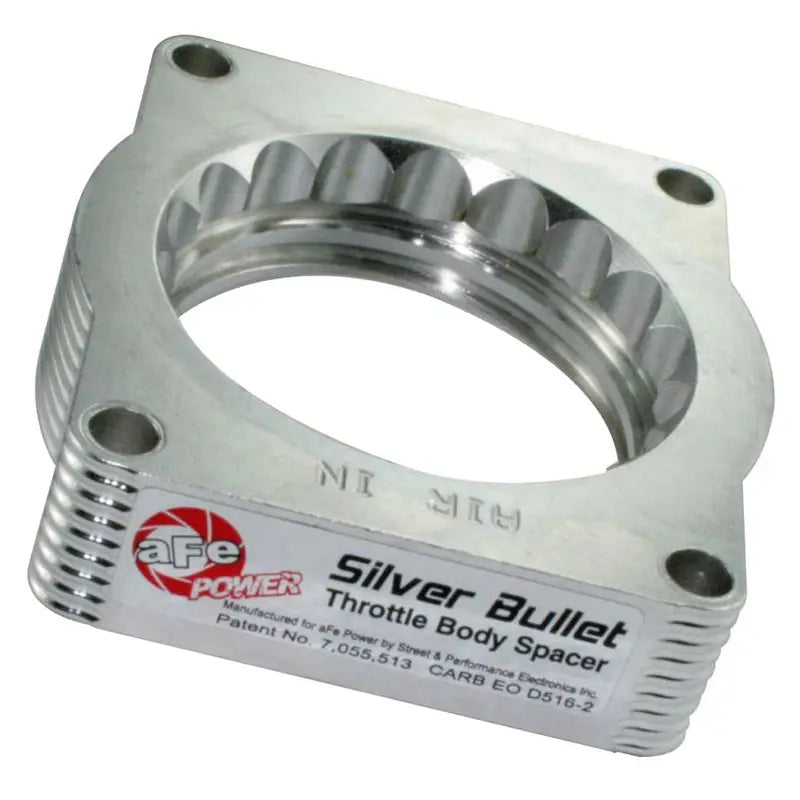 aFe 46-38003 aFe Silver Bullet Throttle Body Spacers TBS Toyota Tacoma 96-04 L4-2.4/2.7L
