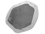 aFe Street Series Rear Differential Cover Raw w/ Machined Fins 01-18 GM Diesel Trucks V8-6.6L (td) 