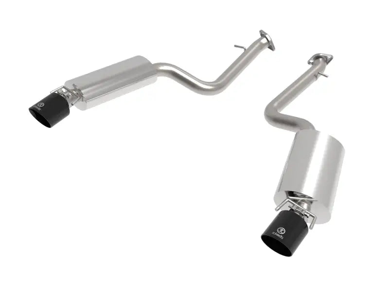 aFe Takeda 14-22 Lexus IS350 V6 2.5in. 304 Stainless Steel Axle-Back Exhaust System w/ Black Tip - Truck & Automotive