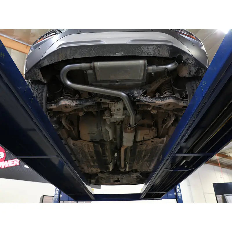 aFe 49-37017 aFe Takeda 2-1/2in 304 SS Axle-Back Exhaust 18-21 Hyundai Kona L4 1.6L (t)