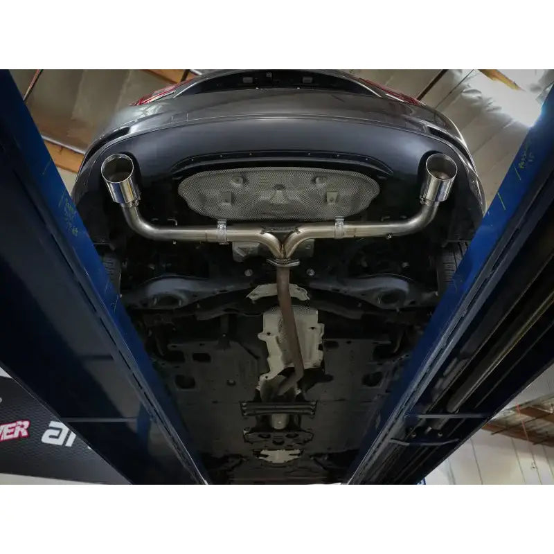 aFe Takeda 2-1/2in 304 SS Axle-Back Exhaust w/ Carbon Fiber Tips 14-18 Mazda 3 L4 2.0L/2.5L - Truck & Automotive