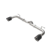 aFe 49-37014-C aFe Takeda 2-1/2in 304 SS Axle-Back Exhaust w/ Carbon Fiber Tips 14-18 Mazda 3 L4 2.0L/2.5L