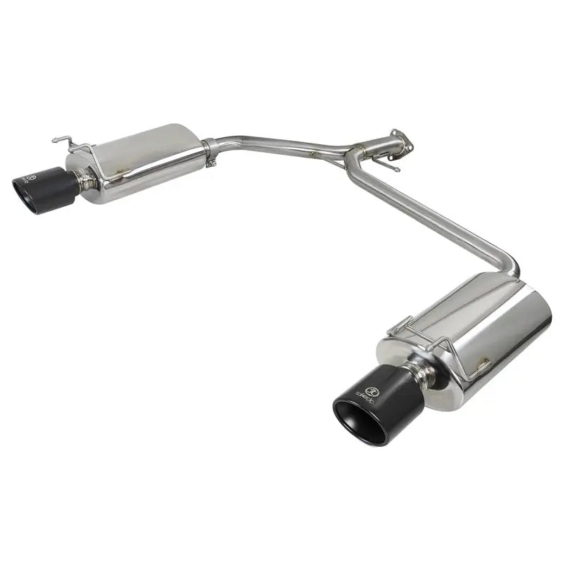 aFe 49-36604-B aFe Takeda 2.25-1.75in 304 SS Axle-Back Exhaust w/ Black Tips 13-17 Honda Accord Sport Sedan I4-2.4L