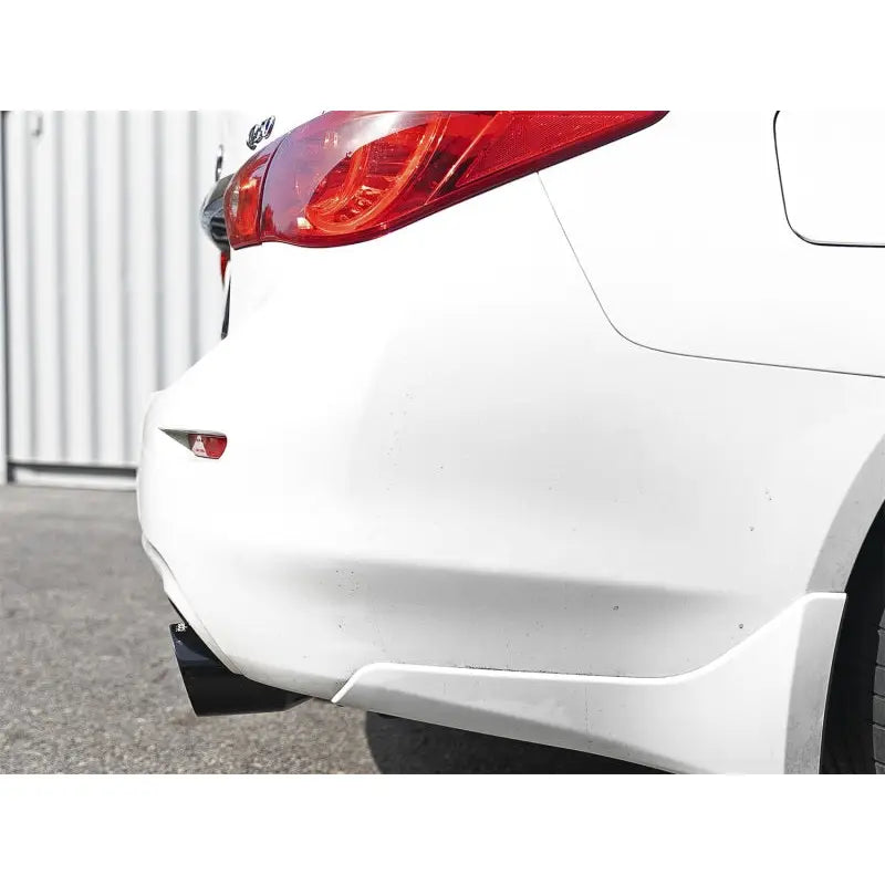 aFe 49-36130NM-B aFe Takeda 2.5in 304 SS Axle-Back Exhaust w/ Black Tips 16-18 Infiniti Q50 V6-3.0L (tt)