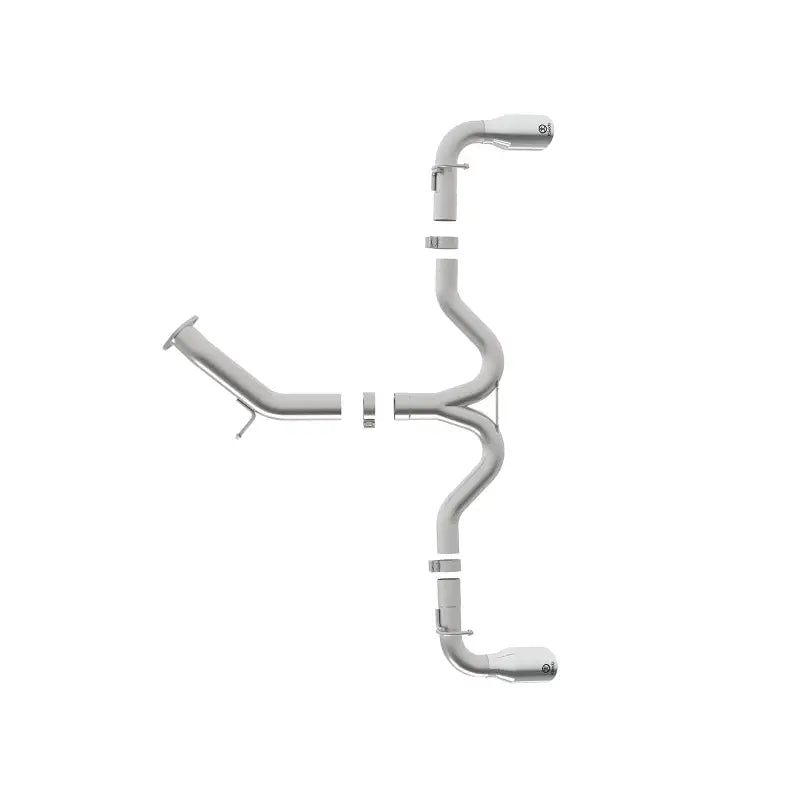 aFe 49-37002-1P aFe Takeda 3in-2.5in SS Axle-Back Exhaust w/Polished Tips 2018 Hyundai Elantra GT Sport I4-1.6L(t)