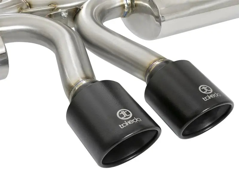 AFe Takeda dual exhaust tips for Honda Civic 17+ cat-back exhaust system