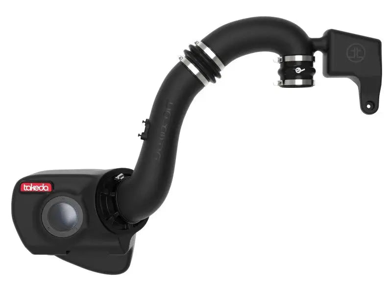 Black air intake system.