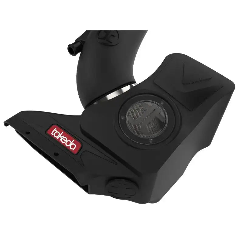 Black air intake system for 2022 Hyundai Elantra N with afe takeda momentum pro dry S