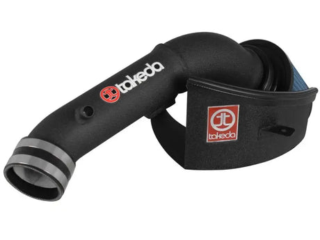 aFe Takeda Stage-2 Pro 5R Cold Air Intake System for 13-17 Honda Accord L4 2.4L, Black with heat shield.