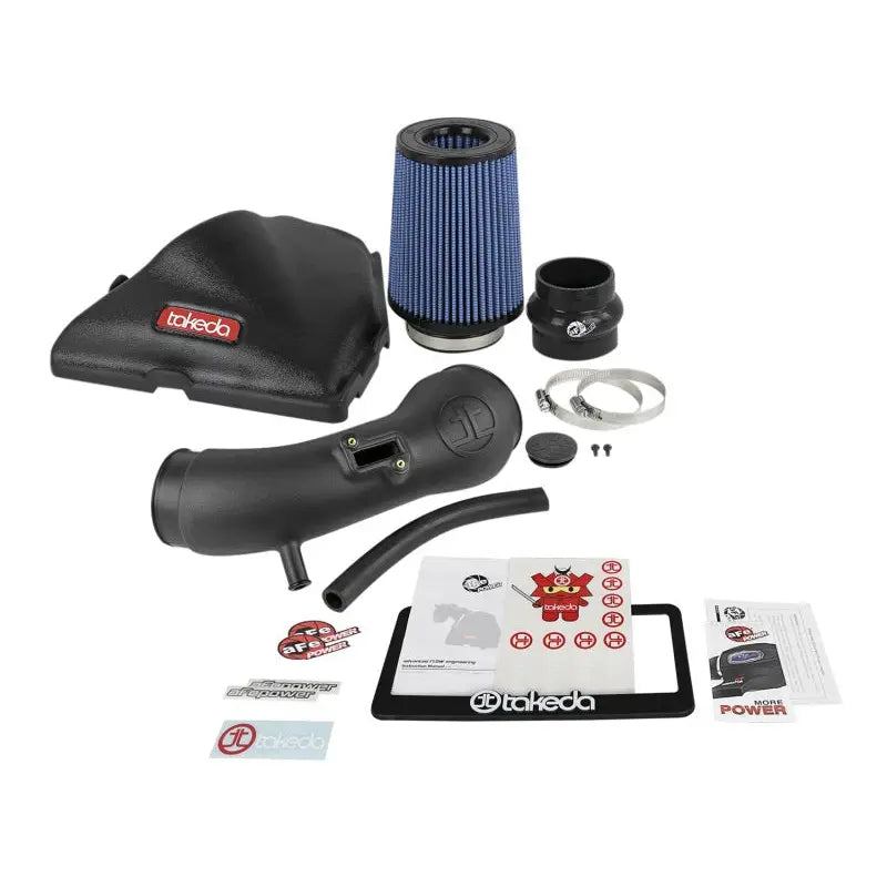 aFe TR-3021B-R aFe Takeda Stage-2 Pro 5R Cold Air Intake System 13-18 Nissan Altima I4 2.5L