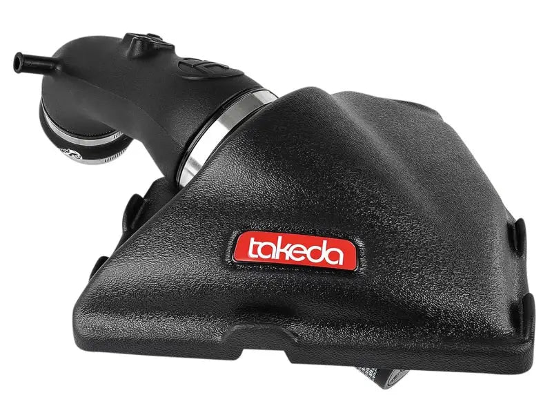 Black air intake system from aFe Takeda Stage-2 Pro Dry Cold Air Intake for Nissan Altima