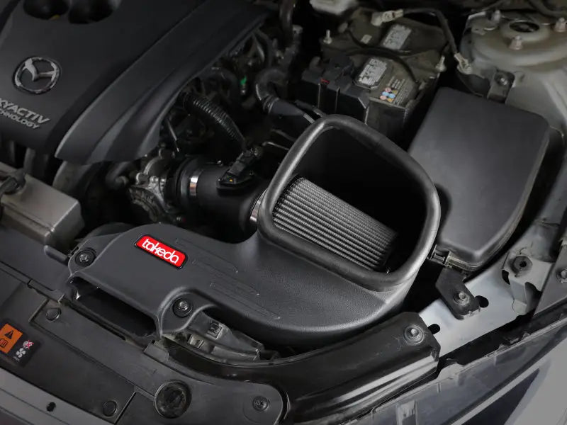 aFe Takeda Stage-2 Pro Dry S Cold Air Intake System 14-18 Mazda 3 L4-2.0L (Black) - Truck & Automotive