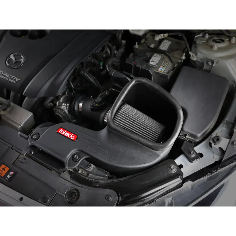 aFe 56-10020D aFe Takeda Stage-2 Pro Dry S Cold Air Intake System 14-18 Mazda 3 L4-2.0L (Black)