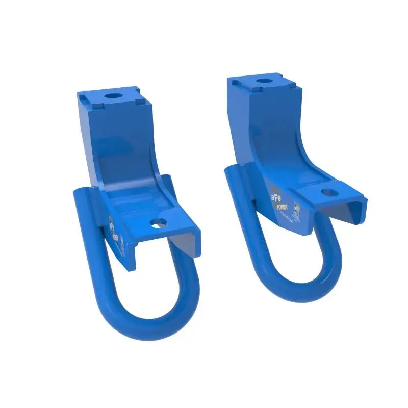 aFe Toyota Tundra 2022 V6-3.5L (tt) Front Tow Hook Blue - Truck & Automotive
