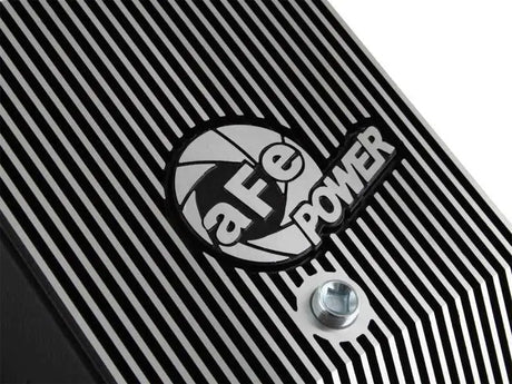 afe Transmission Pan (Black); Ford Diesel Trucks 03-10 V8-6.0/6.4L (td) 