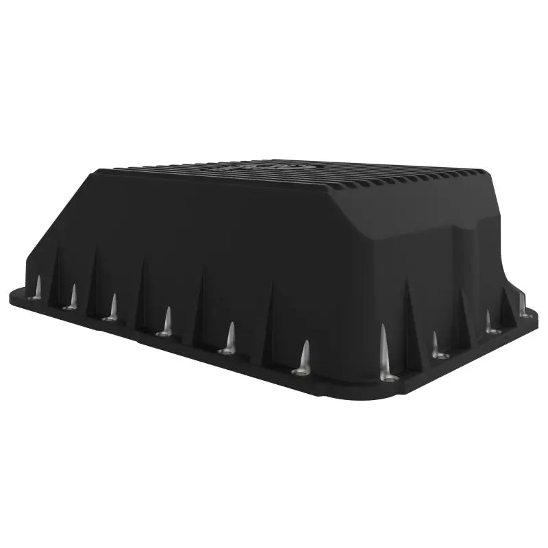 aFe 46-70122-1 afe Transmission Pan (Black); Ford Diesel Trucks 03-10 V8-6.0/6.4L (td)