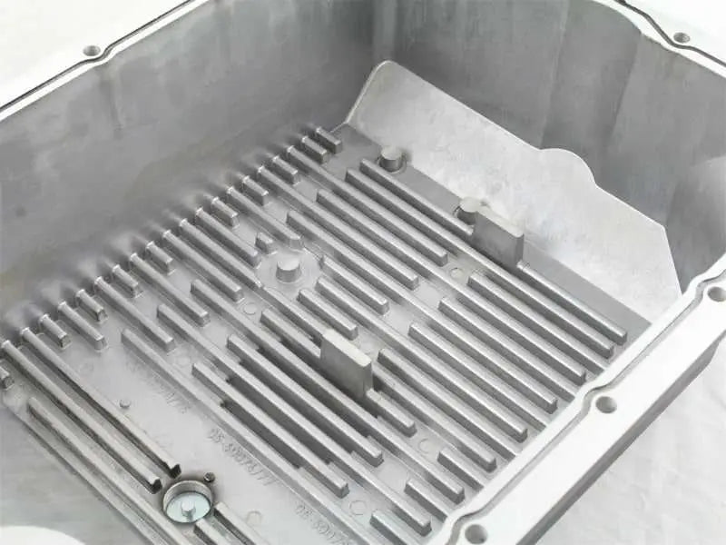 afe Transmission Pan (Black); Ford Diesel Trucks 03-10 V8-6.0/6.4L (td) 