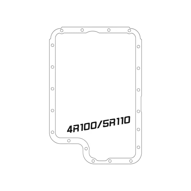 aFe 46-70122-1 afe Transmission Pan (Black); Ford Diesel Trucks 03-10 V8-6.0/6.4L (td)