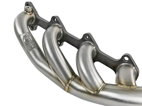 AFe Twisted Steel stainless steel exhaust manifold for Ford Diesel V8 6.0L trucks