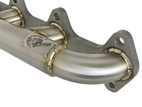 aFe Twisted Steel Header Turbo Manifold (T3) 98.5-02 Dodge Diesel Trucks L6 5.9L (td) - Truck & Automotive