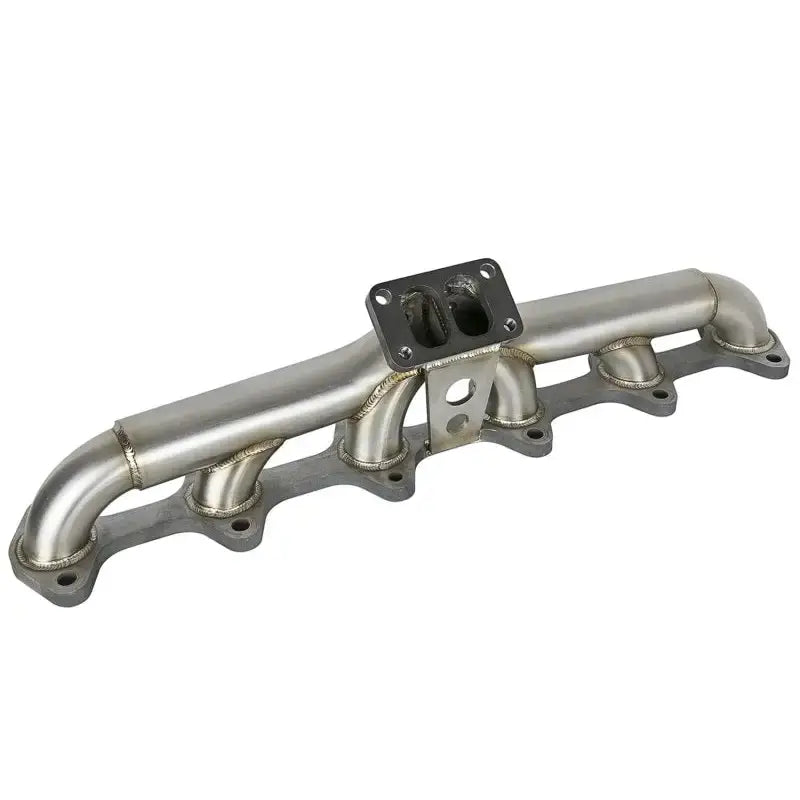 aFe Twisted Steel Header Turbo Manifold (T3) 98.5-02 Dodge Diesel Trucks L6 5.9L (td) - Truck & Automotive