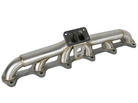 aFe Twisted Steel Header Turbo Manifold (T3) 98.5-02 Dodge Diesel Trucks L6 5.9L (td) - Truck & Automotive