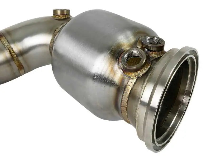 aFe Twisted Steel Street Series Down-Pipe 14-19 MINI Cooper S L4-2.0L (t) 