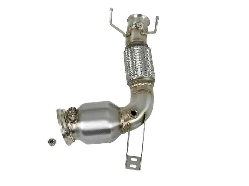 aFe Twisted Steel Street Series Down-Pipe 14-19 MINI Cooper S L4-2.0L (t) 