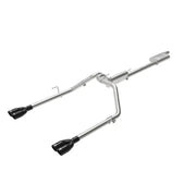 aFe 49-38084-B aFe Vulcan Series 3in-2-1/2in 304 SS Cat-Back 2020 Jeep Gladiator (JT) V6-3.6L w/ Black Tips