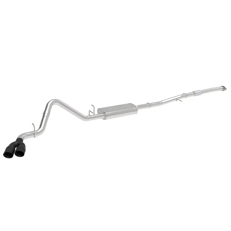 aFe 49-34109-B aFe Vulcan Series 3in 304SS Exhaust Cat-Back w/Blk Tip 2019 GM Silverado/Sierra 1500 L4-2.7L (t)