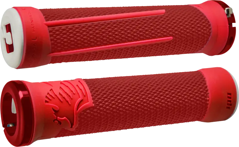 Ag 2 Mtb/Bmx Grips Red/Fire Red W/Red