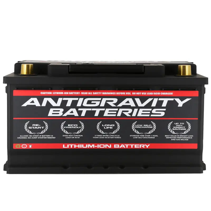 Antigravity Batteries AG-H8-80-RS AG-H8-80-RS Antigravity H8/Group 49 Lithium Car Battery w/Re-Start