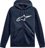 Ageless Zip Hoodie V3 Navy/White Md - ALPINESTARS