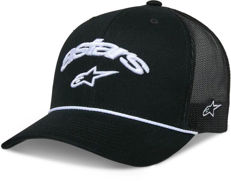 Agree Trucker Hat Black/Black - ALPINESTARS