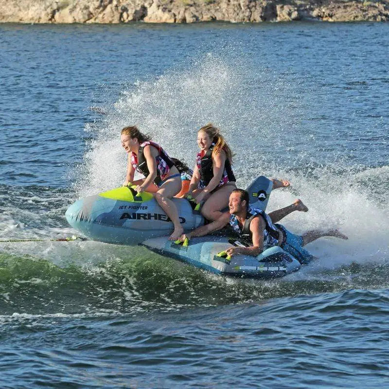 AHFJ-14 Airhead Jet Fighter Towable 1 4 Rider - Tube