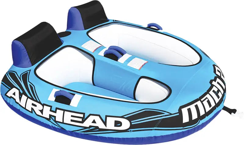 Inflatable blue towable tube AHM2-2 Mach 2 Tube 69x69 for water fun