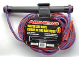 AHSR-1 Airhead Ski Rope Rubber Handle 1 Section - Towable Tube Tow