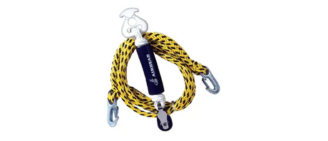 AHTH-3 Airhead Self Centering Tow Harness 12 Ft. - Towable Tube Rope