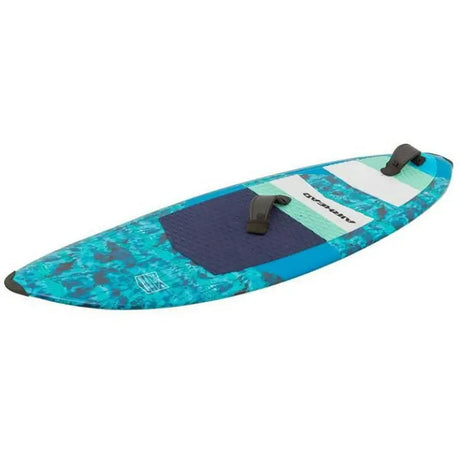 Blue and navy AHWS-F06 Airhead Spectrum Wakesurf Board for awesome water fun