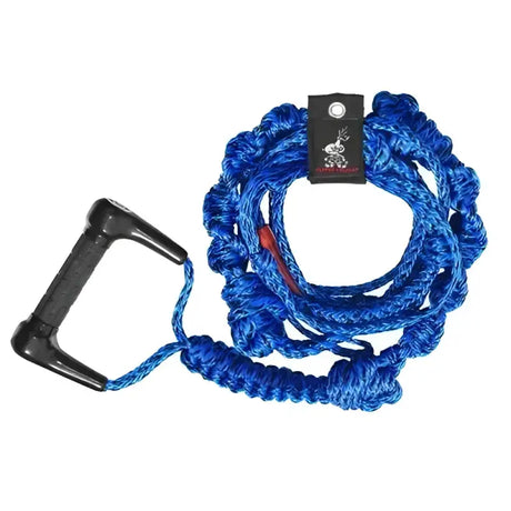 AHWS-R01 Airhead Wakesurf Rope 16’ 3 Section Blu - Towable Tube Tow
