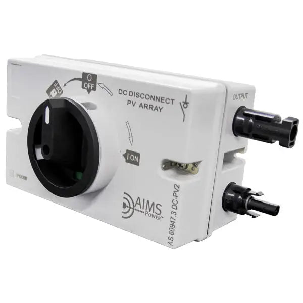 Aims Power Outdoor Rated Solar Panel Disconnect Switch DC1200V32A